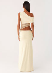 Love Motion Maxi Dress - Lemon