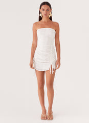 Carlotta Mini Dress - White