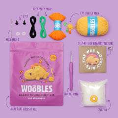 Phoebe the Stegosaurus Crochet Kit