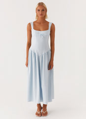 Suzie Midi Dress - Blue