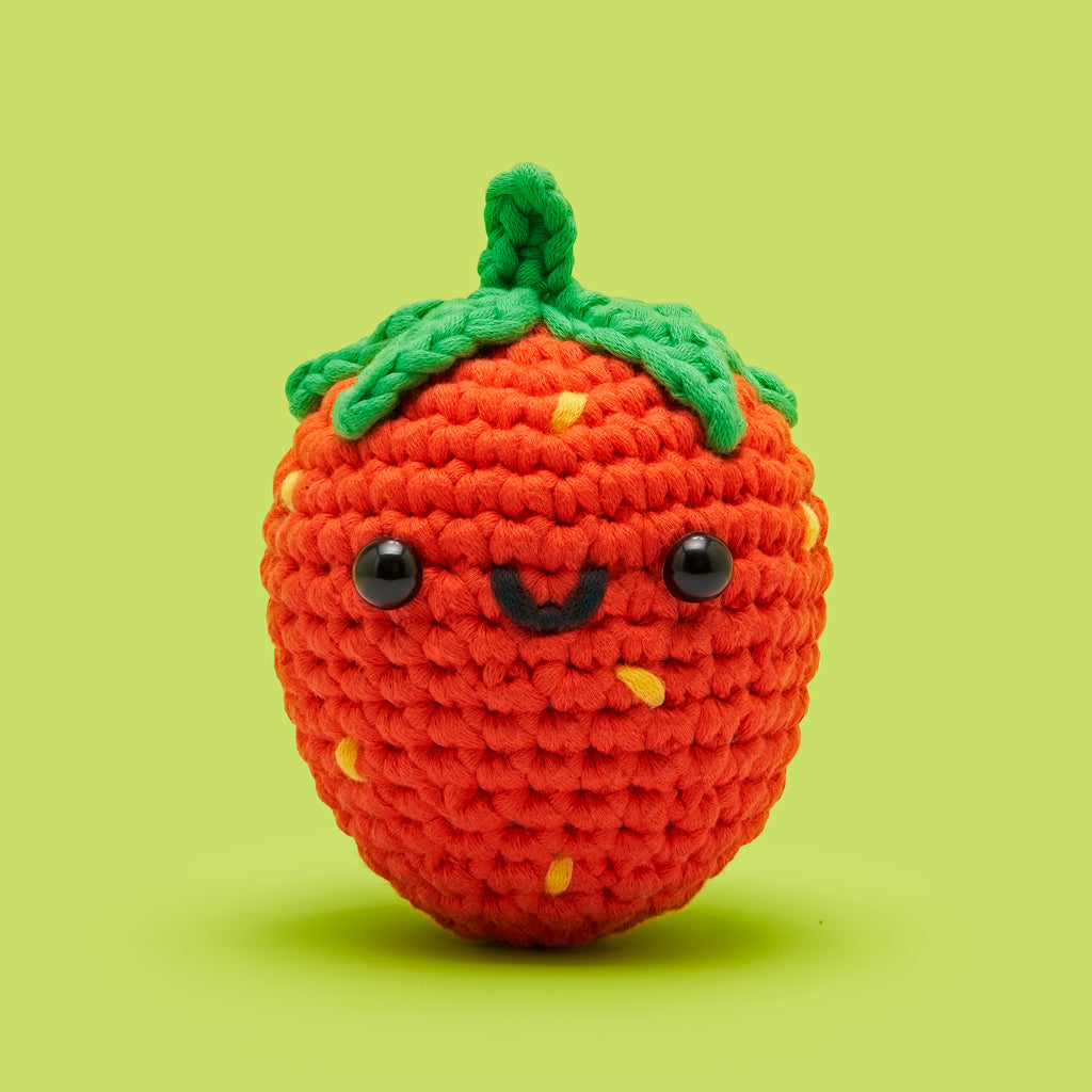 Alice the Strawberry Crochet Kit