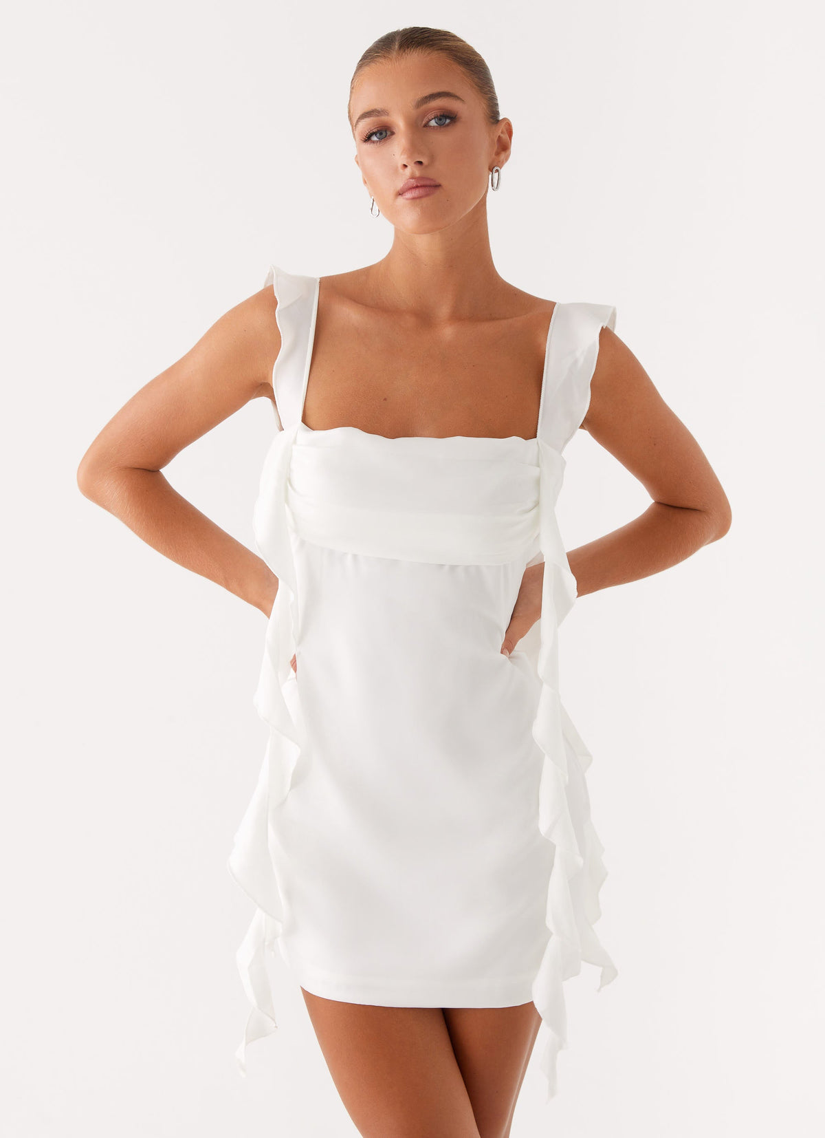 Beckham Mini Dress - White