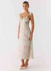 Europa Midi Dress - Mystic Paisley