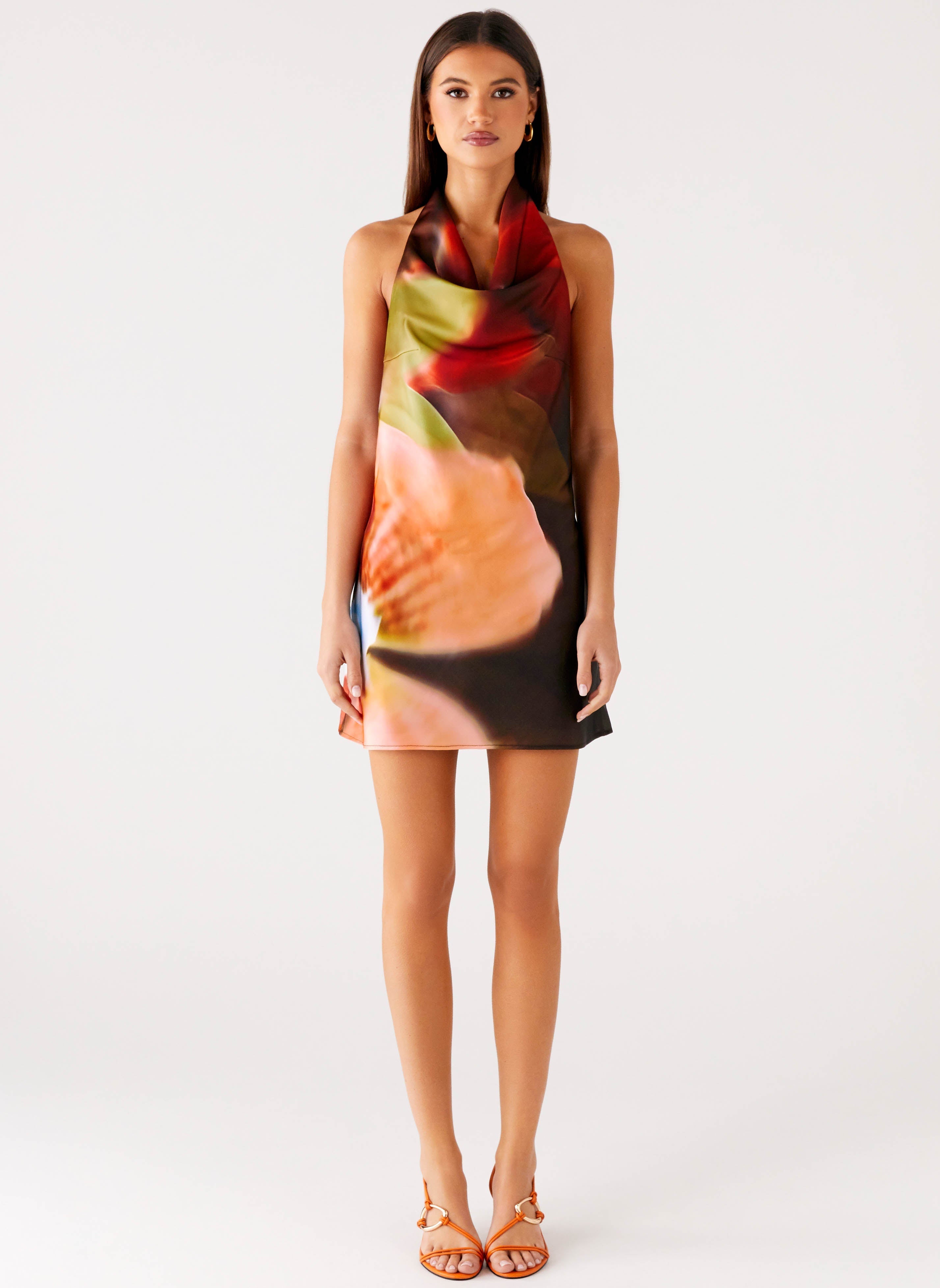 Iridessa Mini Dress - Moody Floral
