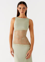 Lucinda Maxi Dress - Sage