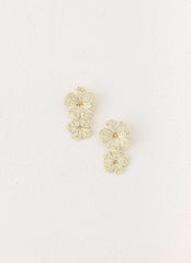 Marina Mode Earrings - White