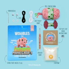 Minecraft Pig Crochet Kit