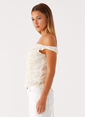 Nebula Top - Ivory
