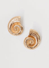 Beachcomber Earrings - Gold