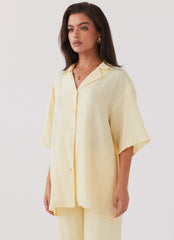 The Good Days Shirt - Lemon