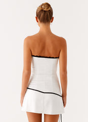 Thea Mini Dress - White