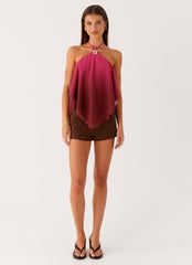 Twin Flame Top - Pink