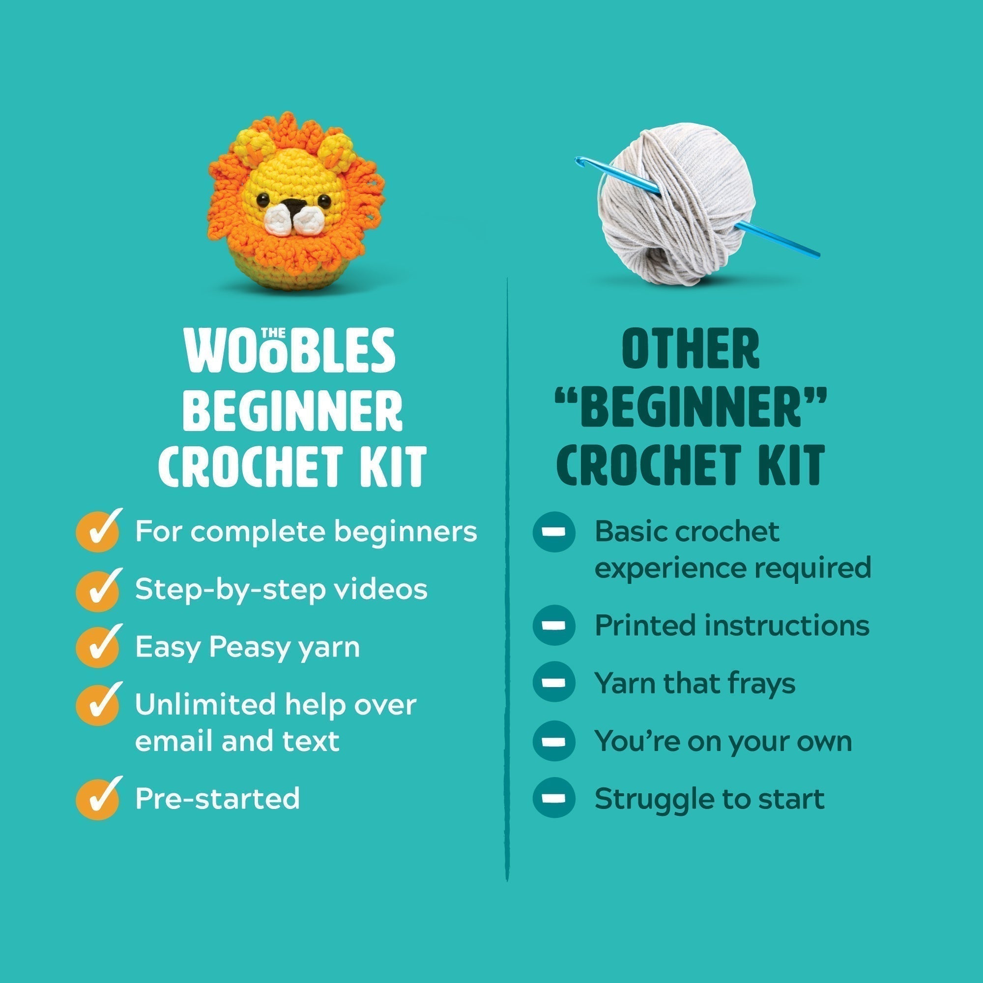 Tribble Crochet Kit